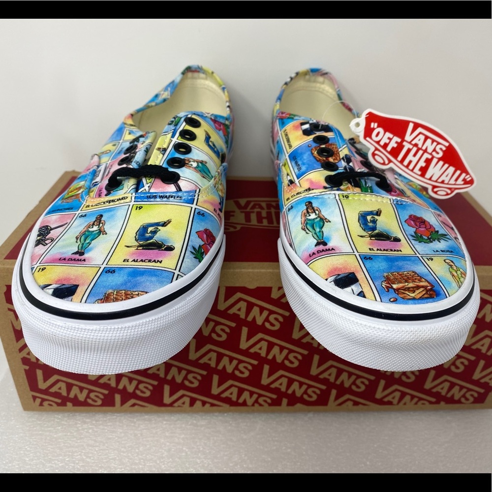 VANS Authentic Los Vans Sneaker Loteria Print - Picture 6 of 8